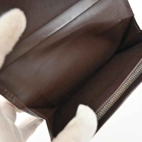 LOUIS VUITTON Portefeuille Tresor Bifold Wallet Epi Leather Brown M6350D 67EF050 - Picture 10 of 16